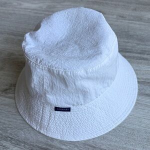 Solbari Bondi Bucket Hat UPF 50+ White with Cinch, Large / XLarge
